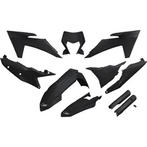 UFO PLAST Plastik-Kit Full Kotflügel SCHWARZ für KTM EXC-F 350 2024-2024