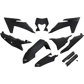 UFO PLAST Plastik-Kit Full Kotflügel SCHWARZ für KTM EXC-F 350 2024-2024