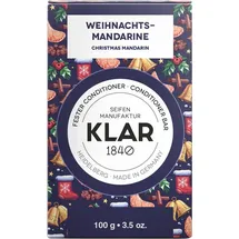 Klar Seifen fester Weihnachtsconditioner Christmas Mandarin