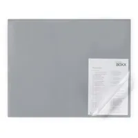 Durable Schreibtischunterlage Kunststoff grau