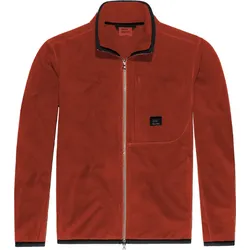 Vintage Industries Rock, Fleece-Jacke - Dunkelrot - XL