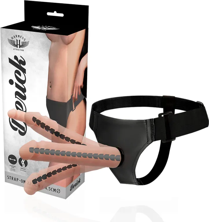 HARNESS ATTRACTION - DERICK ARTIKULIERBARES FLEISCH 22.5 CM -O- 4.5 CM