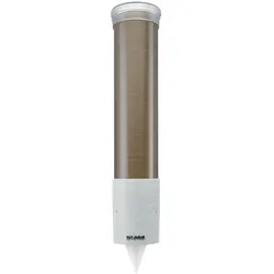 San Jamar Small Pull-Type Water Cup with Throat C4180TBR