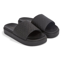 Tommy Hilfiger Pantolette »TH PLATFORM POOL SLIDE«, Gr. 41, schwarz, , 10895621-41