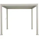 MIRADOR Pergola 3 x 3 m Grau