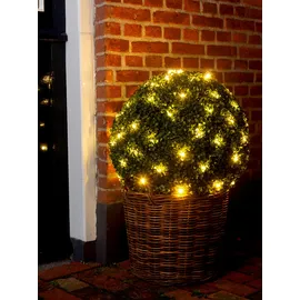 Lumineo Lichterkettennetz LED 5 m Warmweiß