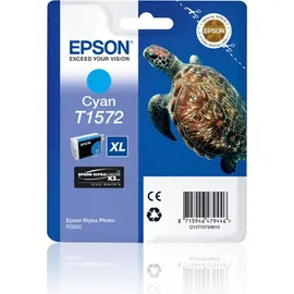 Epson T1572 Schildkröte cyan 