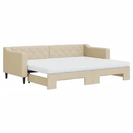 vidaXL Tagesbett 80 x 200 cm Creme