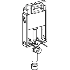 Geberit Kombifix Basic mit Delta UP-Spülkasten 12cm