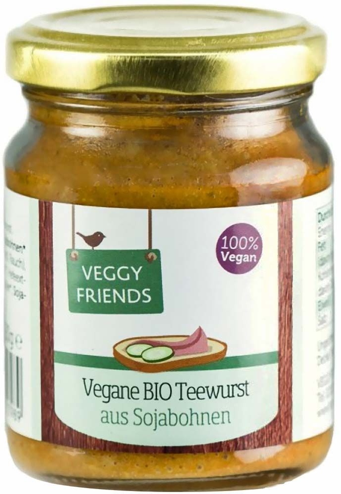 Veggy Friends Bio Vegane Teewurst Creme 120 g