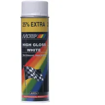 MOTIP Sprühlack Weiß glänzend 0,5 l