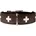 Hundehalsband Braun/Schwarz 42