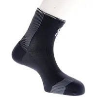 On Performance Run Mid Laufsocken schwarz - Schwarz