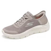 SKECHERS Go Walk Flex Taupe Textile / Trim 38