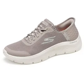 SKECHERS Go Walk Flex Taupe Textile / Trim 38