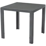 Primaster Gartentisch Alu Loreto 80 x 80 cm