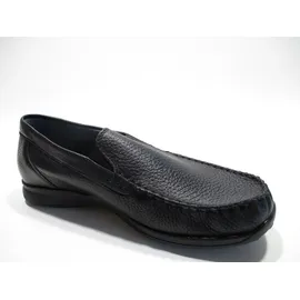 WALDLÄUFER Komfort Slipper Herko Herren, 353637343432 Schwarz 42 EU - Schwarz