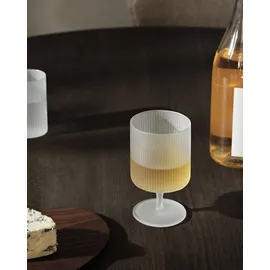 Ferm Living Ripple Glas 0,2 l 4 St.