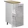 Vicco Unterschrank Apothekerschrank 30 x 60 x 81,6 cm Grau