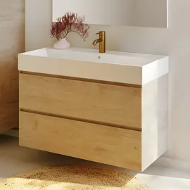 Riho Spring-Up Rise Schrank mit Waschtisch, 2 Auszüge, F001513D05,