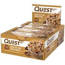 Quest Nutrition Chocolate Chip Cookie Dough Riegel 12 x 60 g