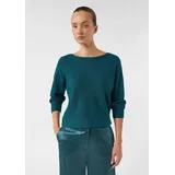 Comma, Longpullover mit Fledermausärmel Grün 32