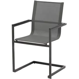 Garden Pleasure Sophia Gartenstuhl 56 x 90 x 56 cm anthrazit 4 St.