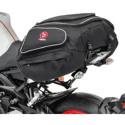 Hecktasche passend für BMW S 1000 R / RR / XR Beifahrersitz Tasche Bagtecs X50