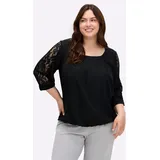 sheego by Joe Browns Tunika in schwarz | Gr.: 50