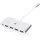 IOGEAR USB Hub, Power Delivery, USB-C 3.0 auf 4 Port USB-A hub, für MacBook, MacBook Pro, Mac Mini, iMac, Surface Pro, Chromebook