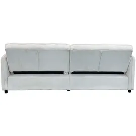 dorel home »Allie Curved Schlafsofa 209 cm« Bettfunktion (110/190), verstellbare Rückenlehne, Cord u. Velours