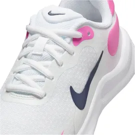 Nike Revolution 7 Road Laufschuhe Kinder 103 white/midnight navy-playful pink 36.5