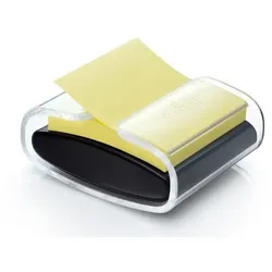 Post-it Z-Notes Pro Haftnotizenspender mit Super Sticky Z-Notes PEFC zertifiziert Kanariengelb 90 Blatt