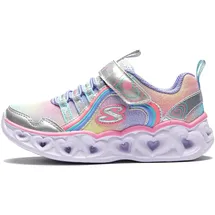 SKECHERS Heart Lights Rainbow Lux
