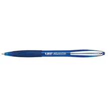 BIC Kugelschreiber ATLANTIS Soft blau/transparent, Schreibfarbe: blau