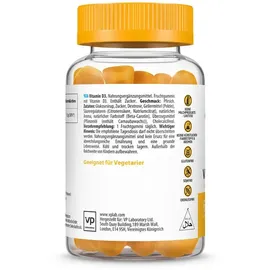 pdm to be maintained Ultravit Vitamin D3 Gummis Gummidrops 60 St.