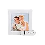 Elegantdisk USB-Stick Just Married mit USB-Box. Hochzeit Design. USB 3.0 (Weiss, 32, GB)