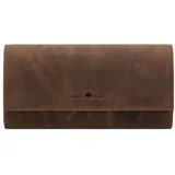 GREENBURRY Vintage Uhrenetui Leder 21,5 cm braun