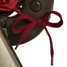 Beautissu Hochlehner Auflage 120 x 50 x 6 cm rot 1 St.