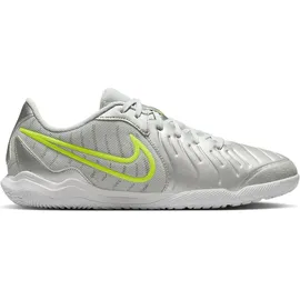 Nike Legend 10 Herren Metallic Silver/White-Volt 39