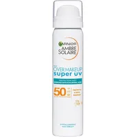 Garnier, Sonnencreme, Ambre Solaire - Sensitive Adv. Sun Protection Mist Face 75ml - SPF 50 (Sonnenspray, SPF 50, 75 ml)