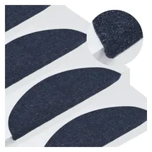 vidaXL Stufenmatte 56 x 17 cm Blau
