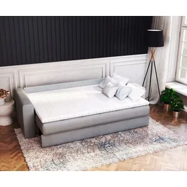Fdm Topper Matratzenauflage 180 x 200 cm weiß