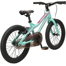 Bikestar Kinder-Mountainbike alu 18 Zoll mintgrün aquamaringrün 27, CM