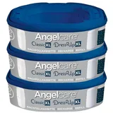 Angelcare AR5003-DE 3er-Pack Nachfüllkassette Dress-Up, blau