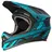 57-58 cm schwarz/teal