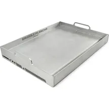 Grillrost.com Das Original Griddle 550 cm x 386 cm rostfrei Silber