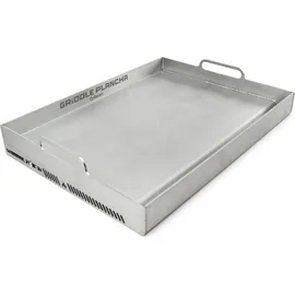 Grillrost.com Das Original Griddle 550 cm x 386 cm rostfrei Silber