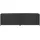 furnicato Gartenbox 200 x 50 x 60 cm Schwarz