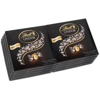 (45,36€/1kg) Lindt Lindor Kugeln Dark 70% in einer Präsent Box, 8 Stück
